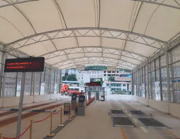 Vehicle safety inspection station equipment