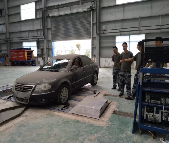Cartesy inspection equipment production and commissioning site